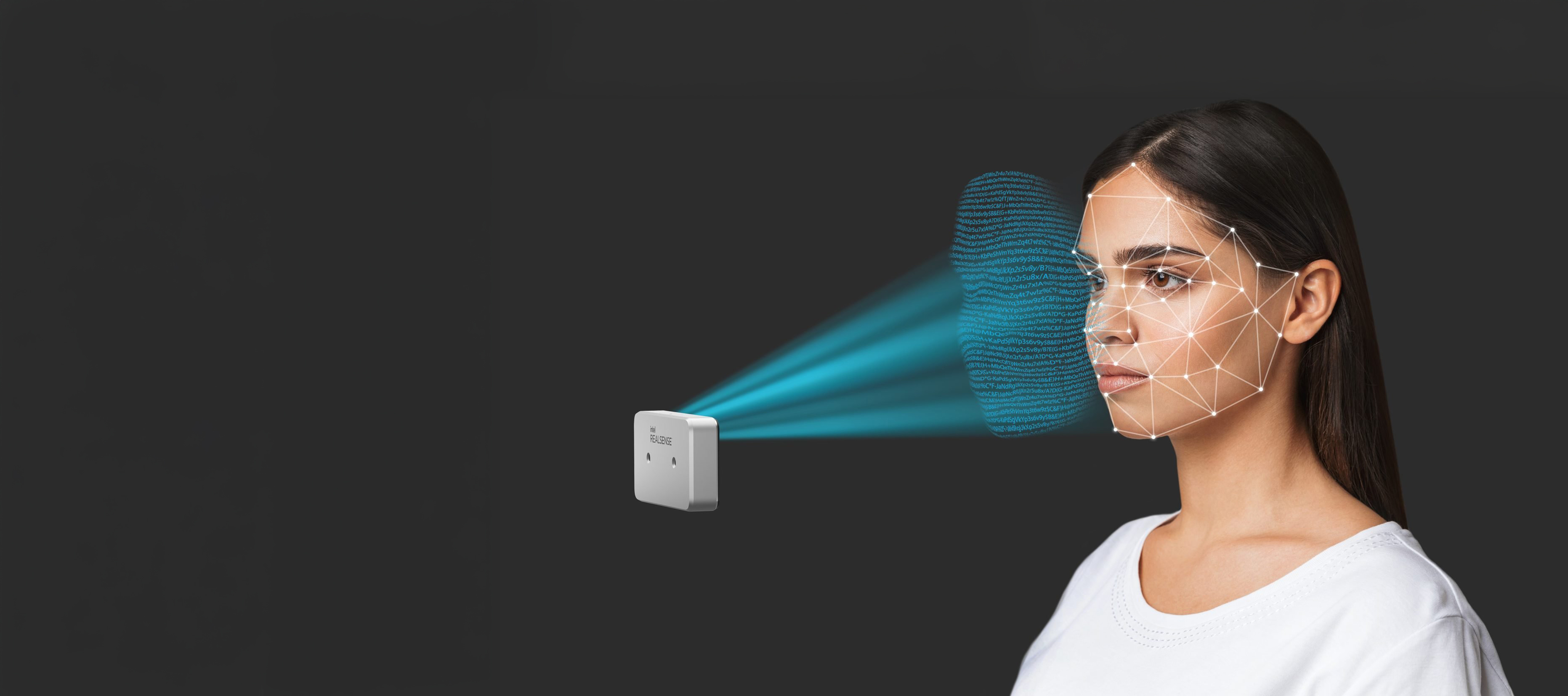 Depth camera performing facial perception