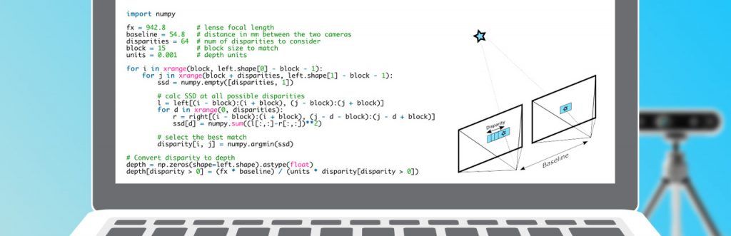 The basics of stereo depth vision