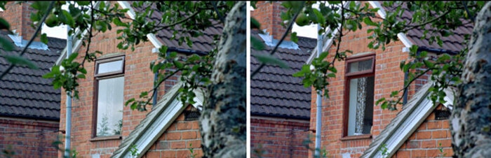 Optical filters help removing reflection